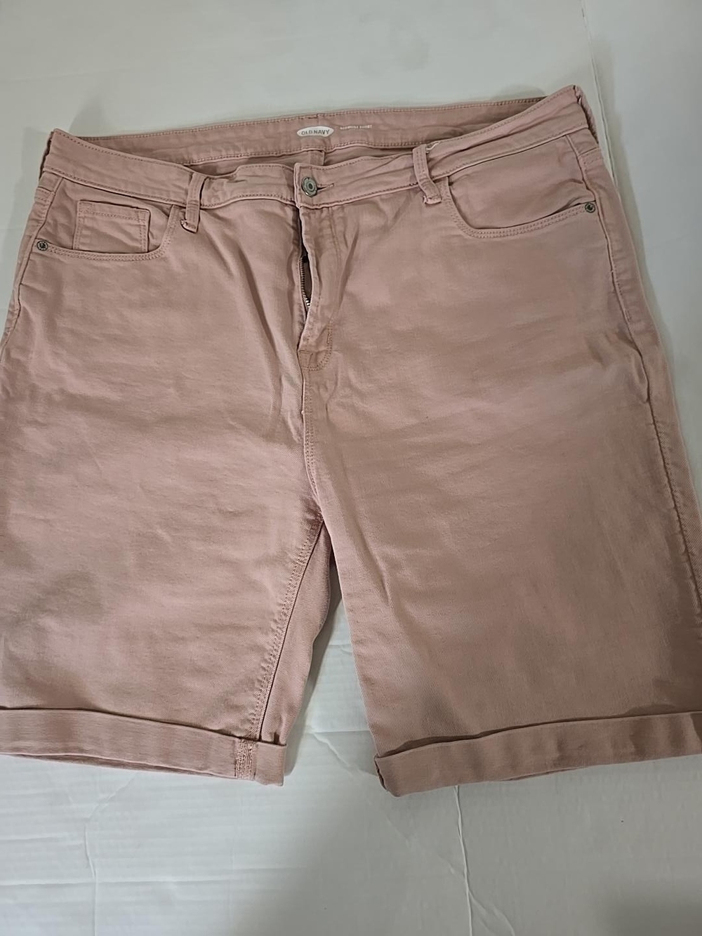 Old Navy Blush Pink Bermuda Shorts